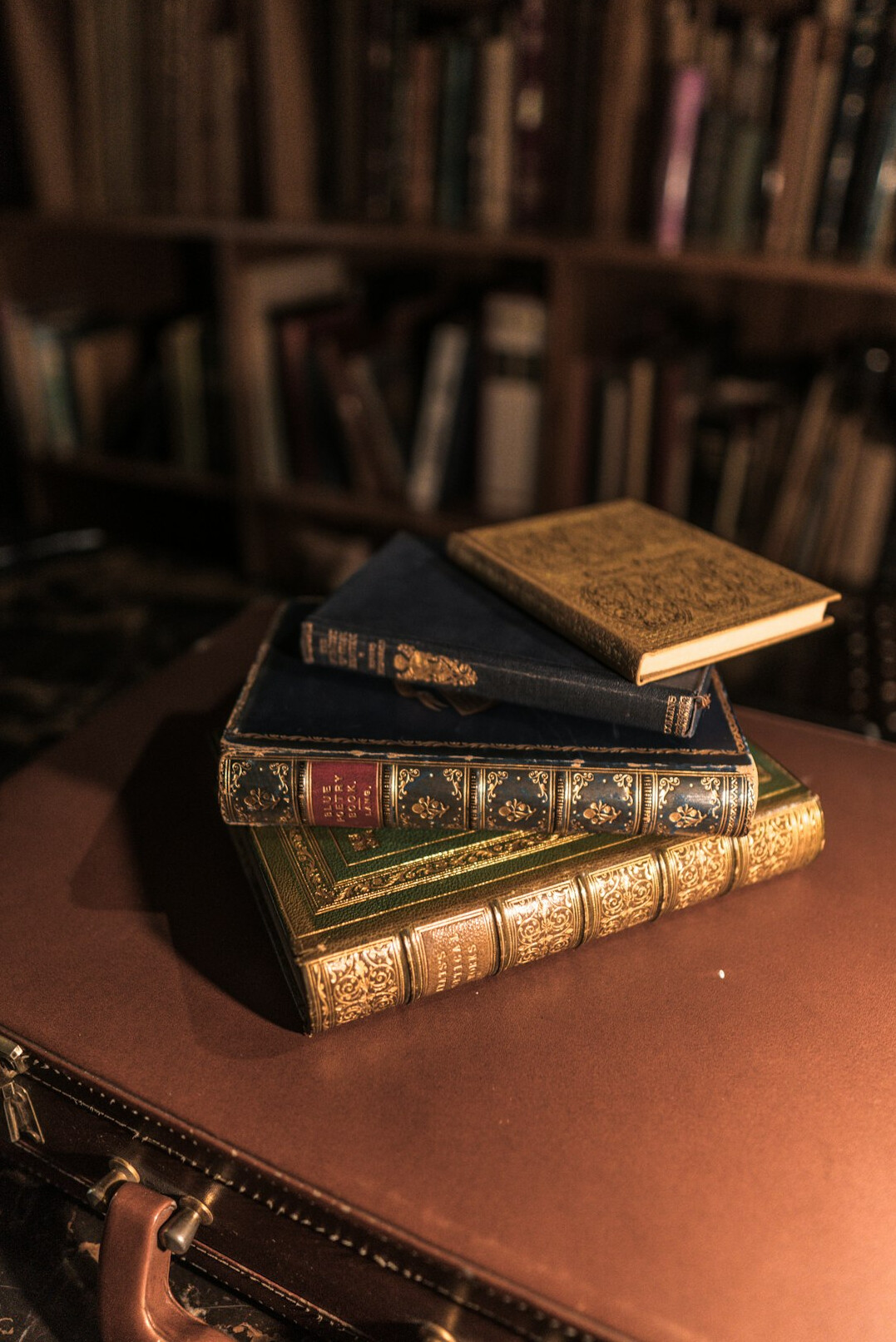old library books