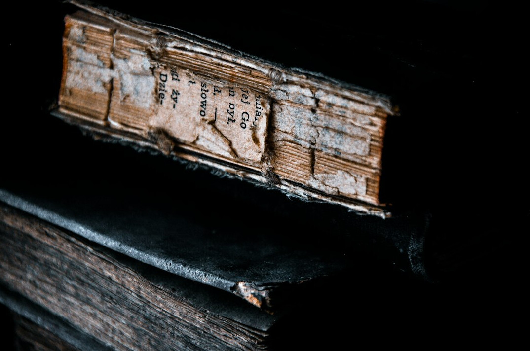 mysterious old book
