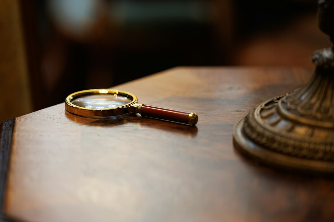 writer at desk mystery